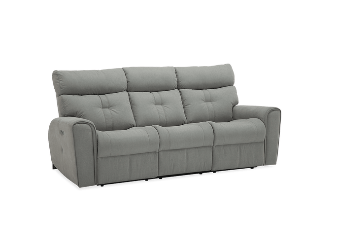 sofá cama kildonan de tela color gris marca palliser